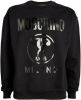 Moschino Double Question Mark Sweater Zwart Zra1702 7028 555 , Zwart, Dames online kopen
