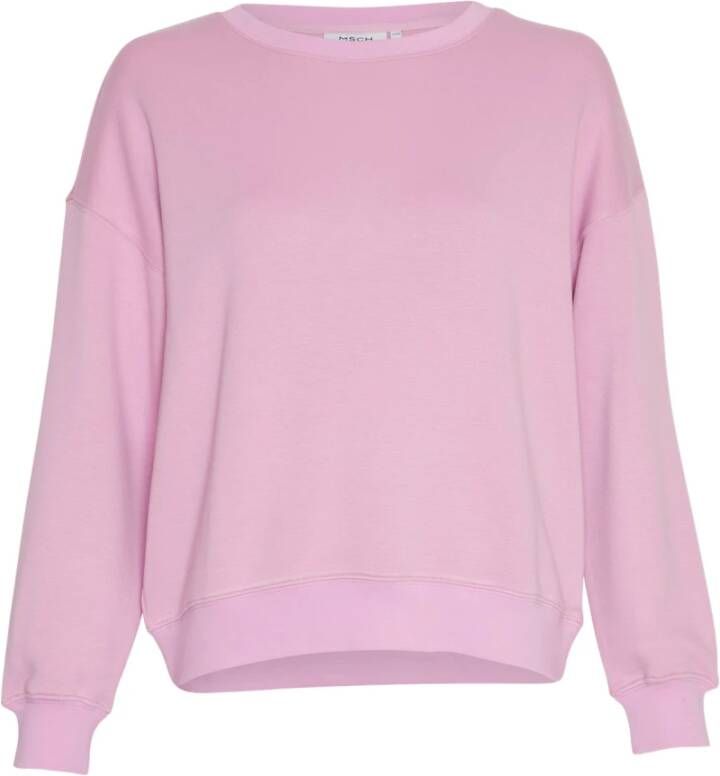 MSCH Copenhagen Paarse Sweater Ima Q Sweatshirt