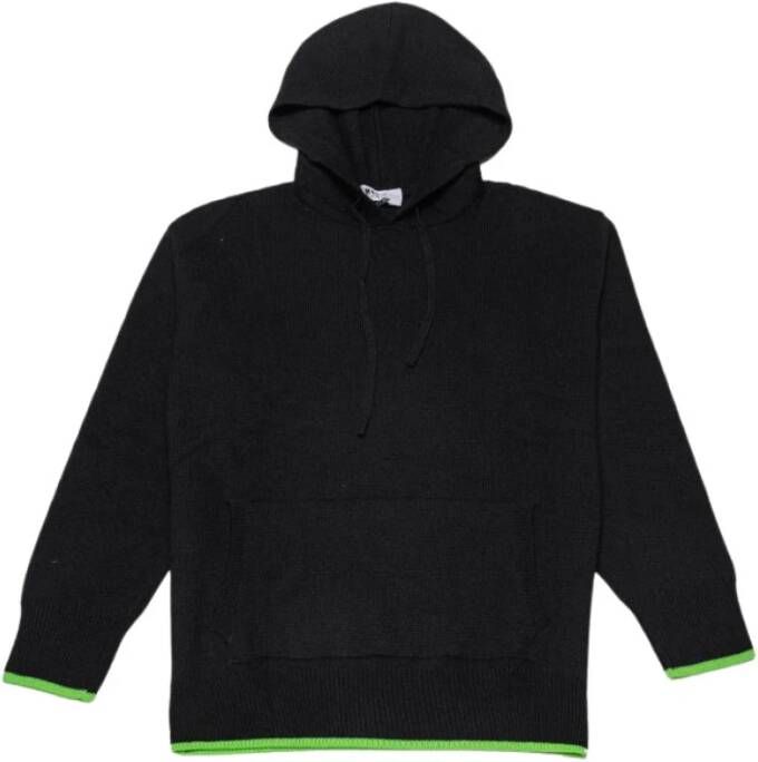 Msgm Gebreide kleding , Zwart, Heren