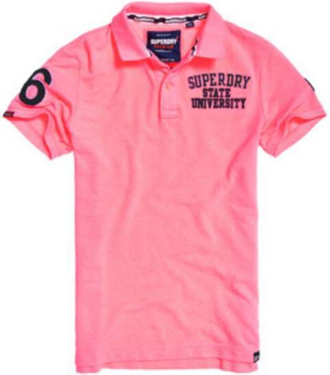 Classic Polo Korte Mouw Roze (M11008Et S2W)