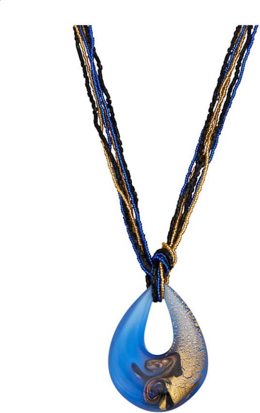 KLiNGEL Hanger met ketting van Muranoglas Multicolor