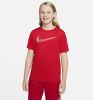 Nike Dri FIT Trainingstop met korte mouwen voor jongens Rood online kopen