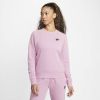 Nike Sportswear Essential Sweatshirt van fleece voor dames Paars online kopen