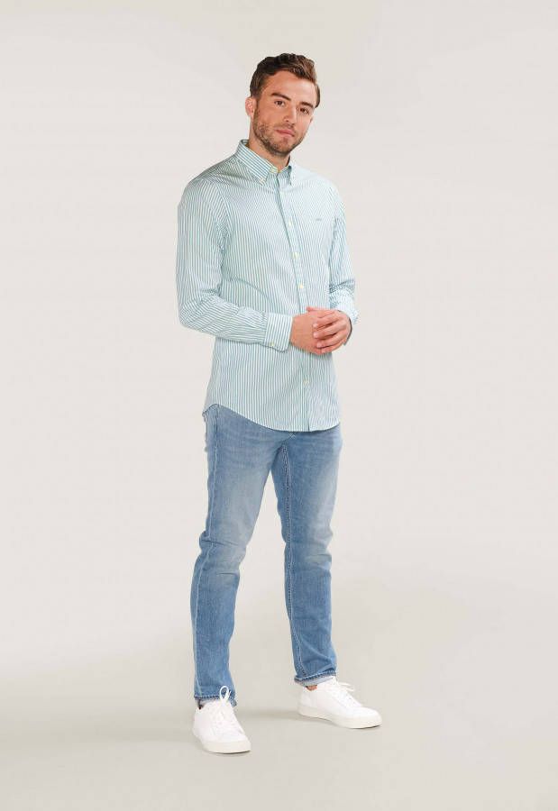 McGregor RF Poplin Stripe Peached Overhemd