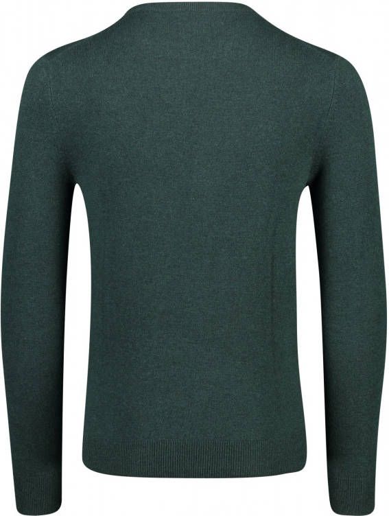 GANT Regular Fit Sweatshirt ronde halsgroen, Effen