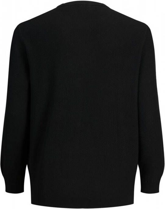 JACK & JONES PLUS SIZE trui JJEAARON Plus Size met textuur black