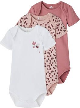 Name It Body met lange mouwen Lieveheersbeestje(set, 3 delig )