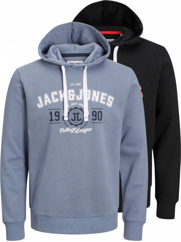 jack & jones Andy Sweat Hoodie Heren(2 pack )