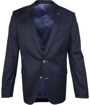Suitable Blazer Njaro Wol Donkerblauw