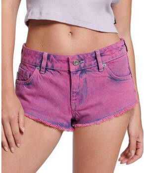 Superdry Korte Broek Mini short délavé femme