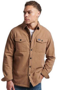 Superdry Overhemd Lange Mouw Surchemise doublée Miller