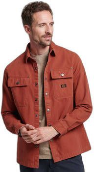 Superdry Overhemd Lange Mouw Surchemise toile