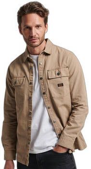 Superdry Overhemd Lange Mouw Surchemise toile