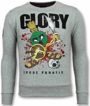 Local Fanatic Glory Trui Marvin Spartacus Heren Sweater , Grijs, Heren online kopen