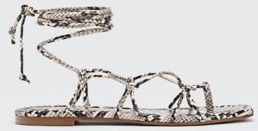 Stradivarius Platte Slipper Met Bandjes Gecombineerd 38