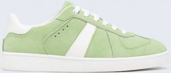 Stradivarius Sneakers Met Gaatjesdetail Groen 36