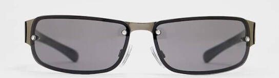 Stradivarius Zonnebril Met Ovaal Montuur Zwart