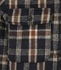 Anerkjendt Zwarte Overshirt Aklion Boiled Wool Overshirt online kopen