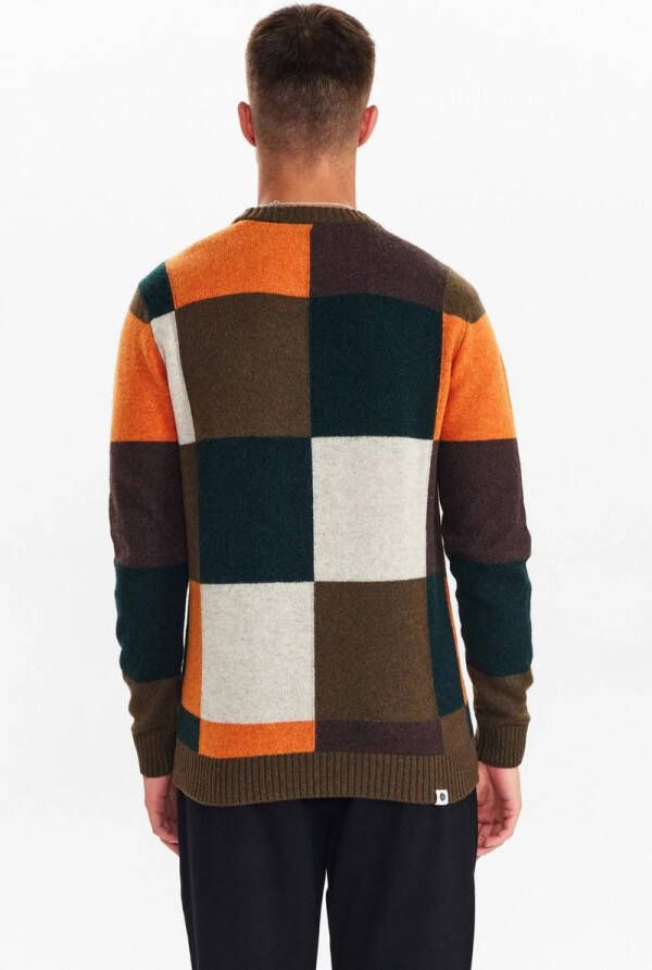 Anerkjendt Trui Rico Lamswol Blok Meerkleurig