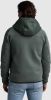 Cast Iron Groene Gewatteerde Jas Hooded Jacket Tech Jersey Interlock online kopen