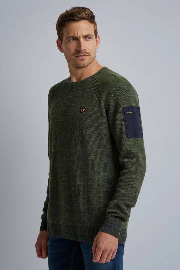 PME Legend Pkw215303 Sweater , Groen, Heren