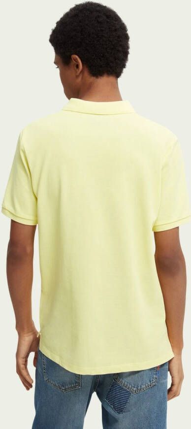 Scotch & Soda Regular fit polo van biologisch piqué, katoen