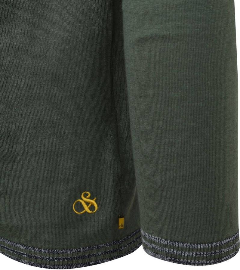 Scotch & Soda Cotton/wool blend lightweight pullover army(171733 0115 )