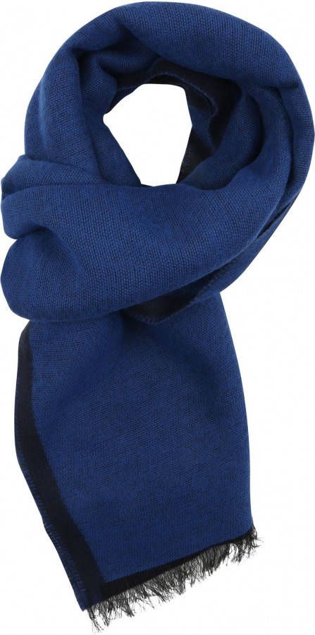 Suitable Heren Sjaal Vlak Blauw 21 07