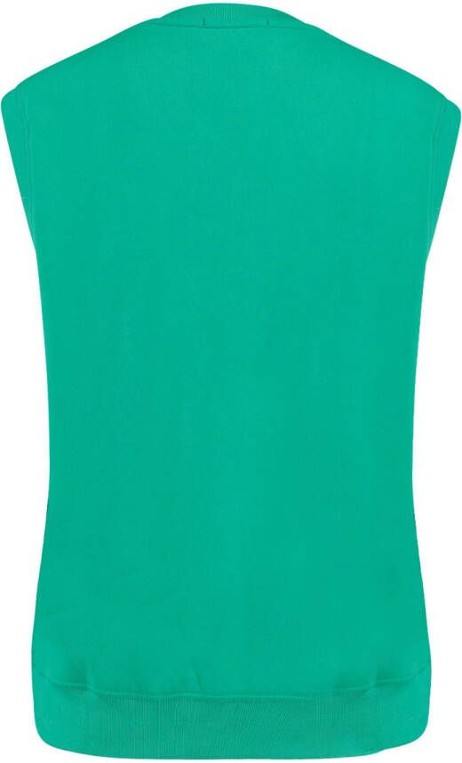 America Today Sara spencer van sweatstof met V hals