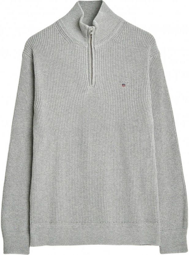 Gant Pullover d2. cotton wool rib half zip 8060039/93
