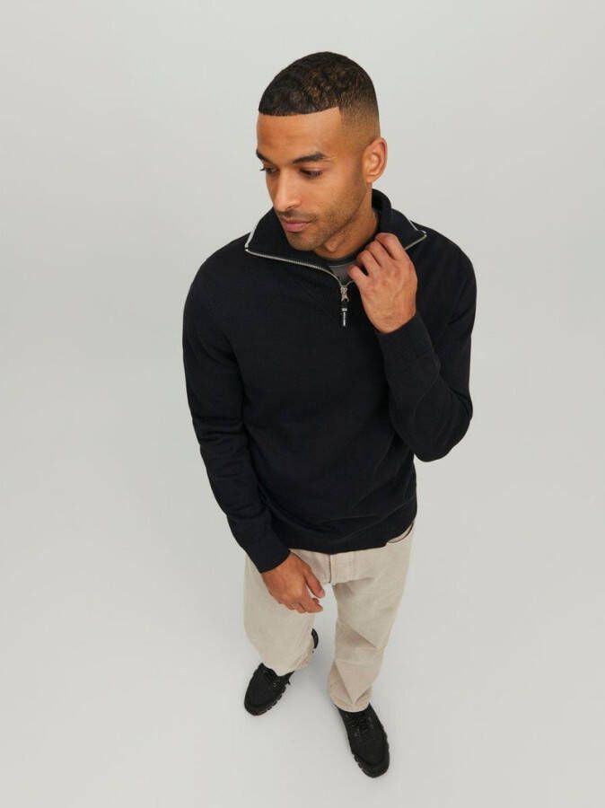 jack & jones Gebreide trui halve rits