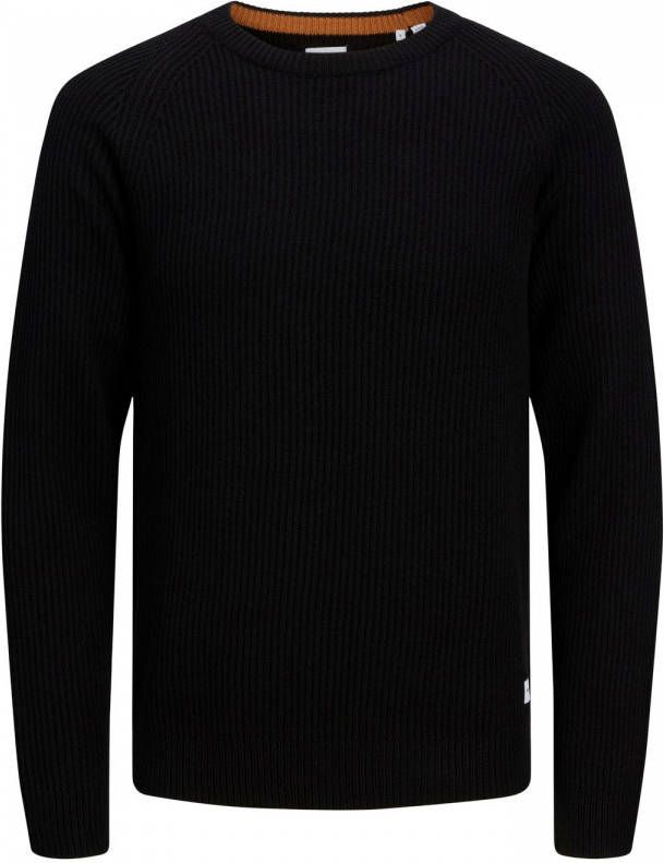 jack & jones Trui Jack &amp, Jones JJPANNEL KNIT CREW NECK