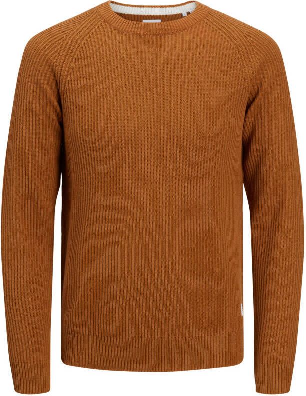 jack & jones Pannel Knit Crew Neck Sweater Heren