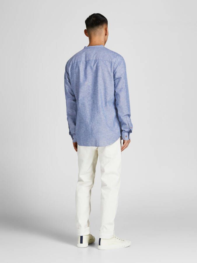 jack & jones Overhemd Lange Mouw Jack &amp, Jones JPRBLASUMMER HALF PLACKET SHIRT L