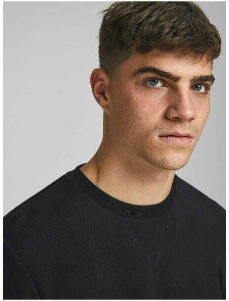 JACK & JONES ESSENTIALS sweater JJEBASIC zwart