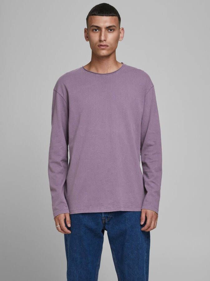 jack & jones T shirt met lange mouwen casual fit