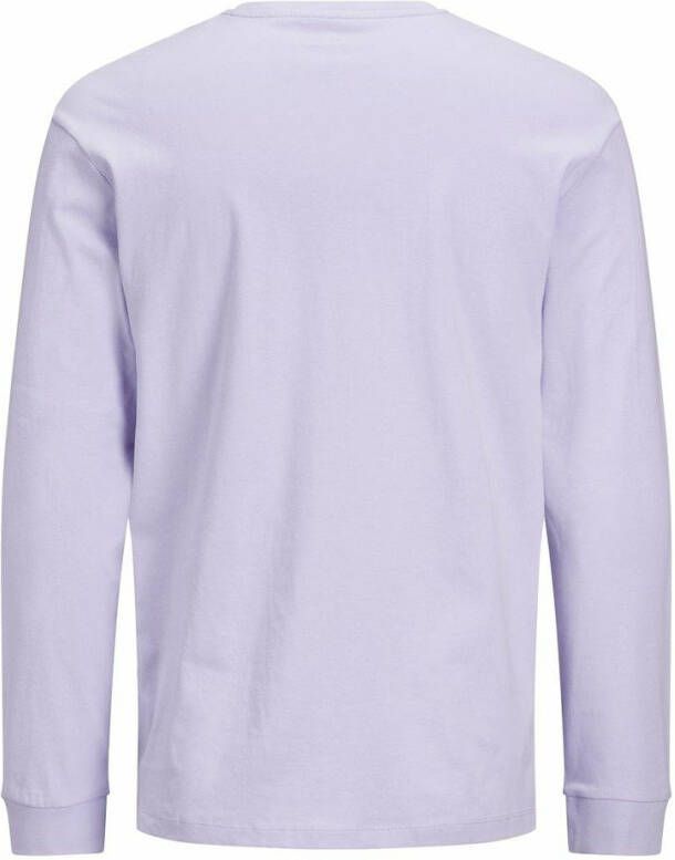 jack & jones T shirt met lange mouwen klein logo