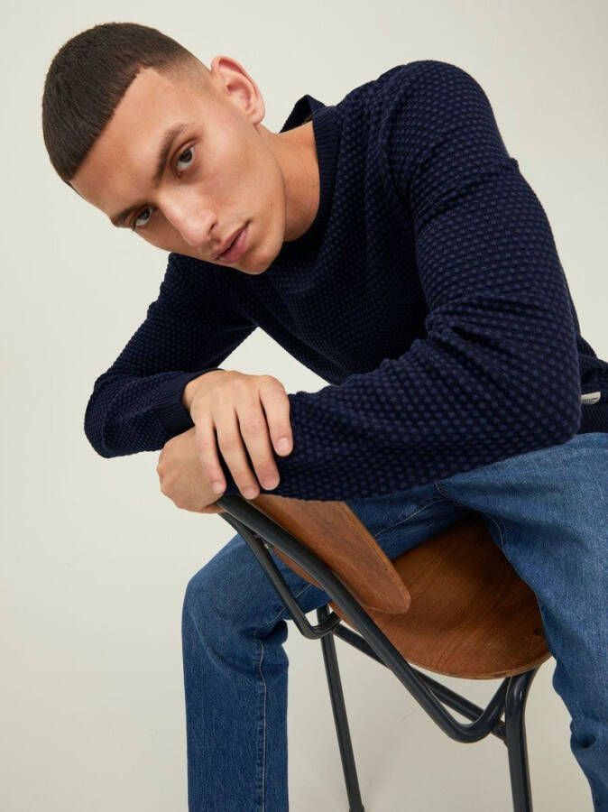 Jack & Jones Trui met ronde hals ATLAS KNIT CREW NECK