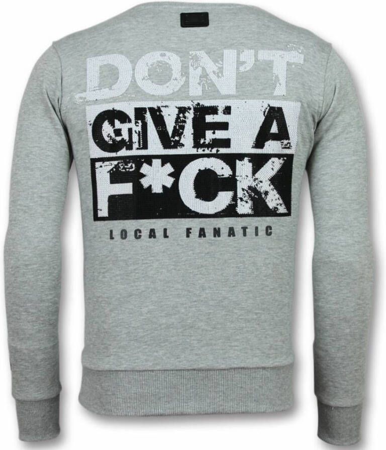 Sweater Local Fanatic MFCKR Trui Cartoon Sweater Truien -