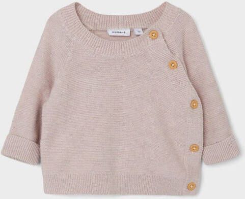 name it Gebreide trui lange mouwen