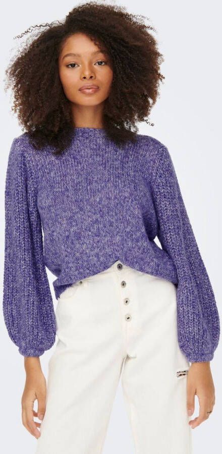 Only Gebreide trui halflange mouw