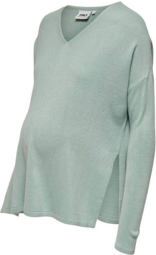 Only Gebreide trui mama gestreept