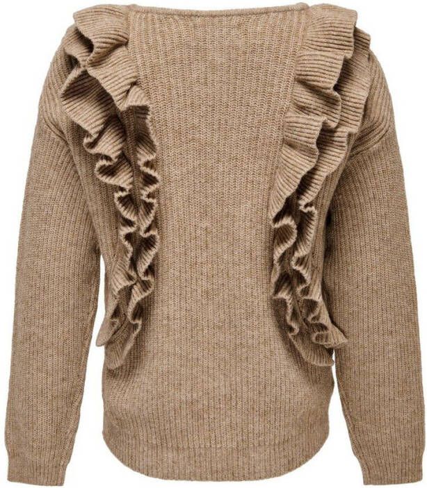 Only Gebreide kleding , Bruin, Dames