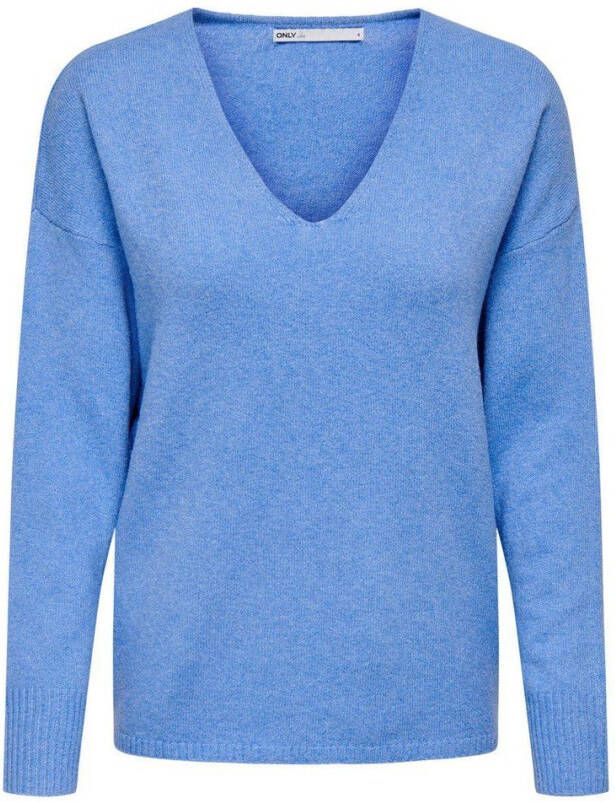 Only Gebreide trui v hals