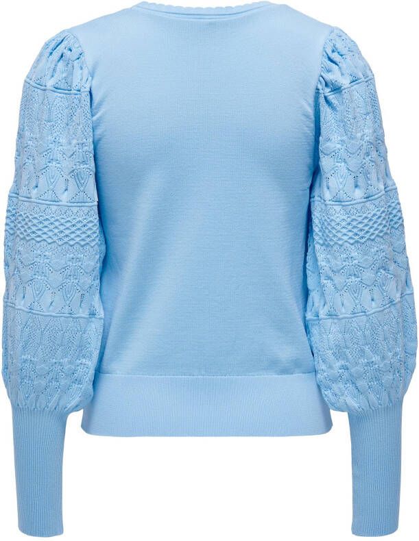 Only Onlmelita l/s o neck pullover knt noos