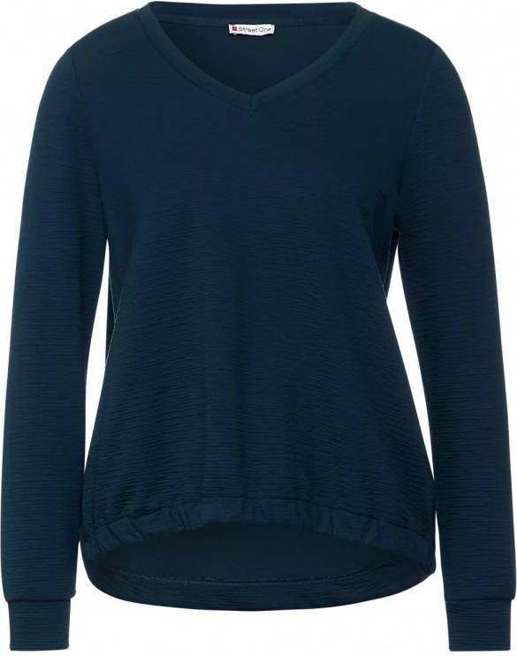 Street One a318783 structure v neck w.gathered fr