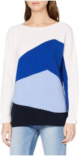 Pullover met colourblock