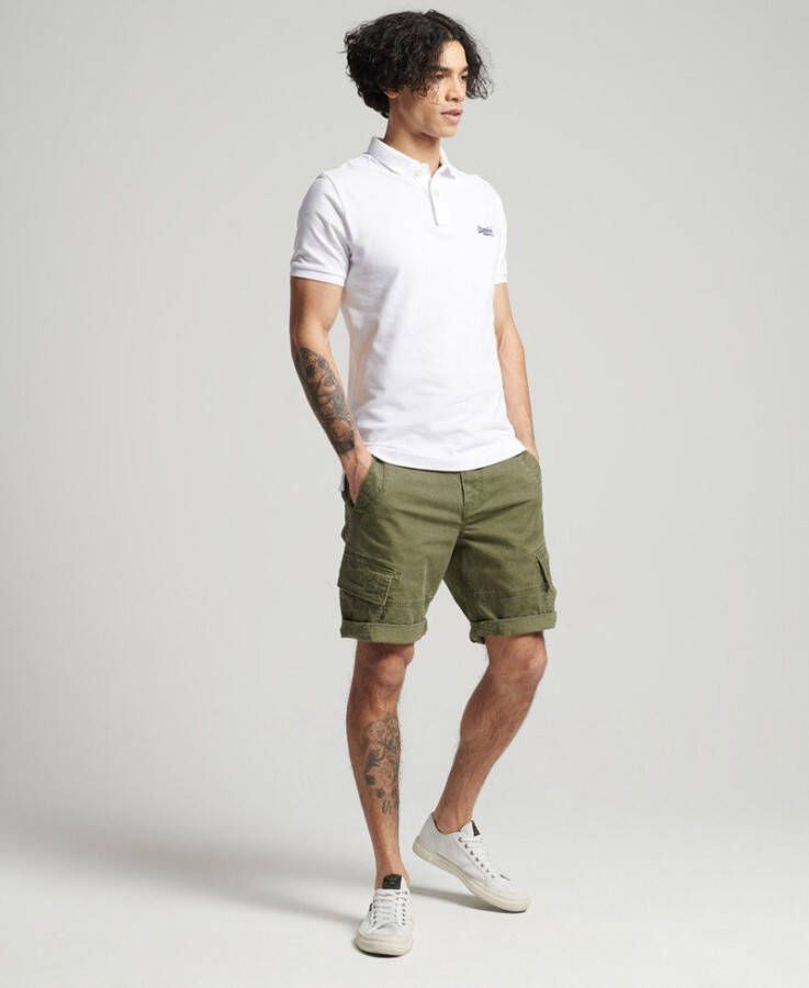 Superdry Classic pique s/s polo optic(m1110031a 01c )