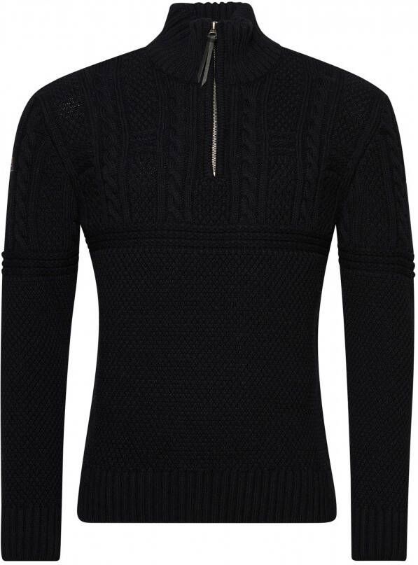 Superdry M6110308a jacob henley 98t eclipse navy tr