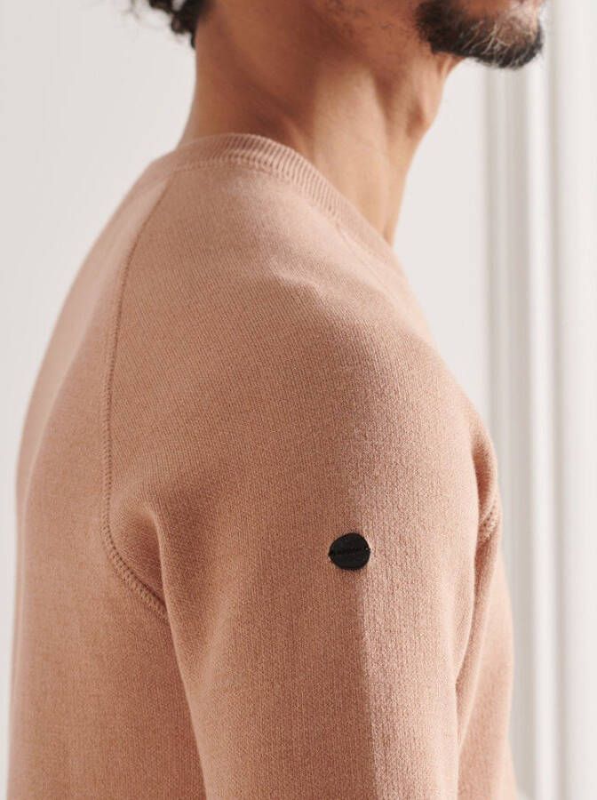 Superdry Sweater studios essential cotton crew praline marl(m6110230a 5li )